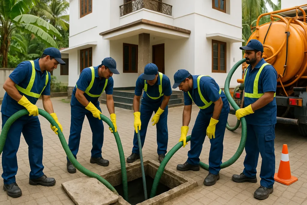 TOP SEPTIC TANK CLEANING TEAM KOZHIKODE